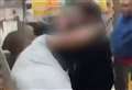 Video shows mass brawl in high street