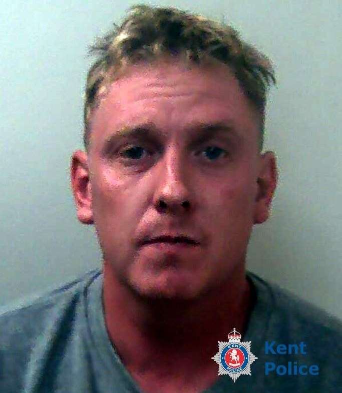 Chay Hart has been jailed for the serious assault of another man in a Maidstone bar. Photo credit: Kent Police