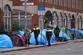 Some asylum seekers still without beds after city centre camp dismantled