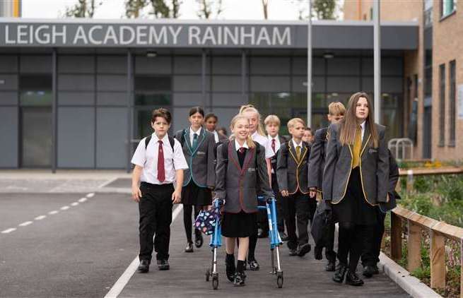 Pupils were said to understand the 'firm and fair' approach at the Leigh Academy Rainham