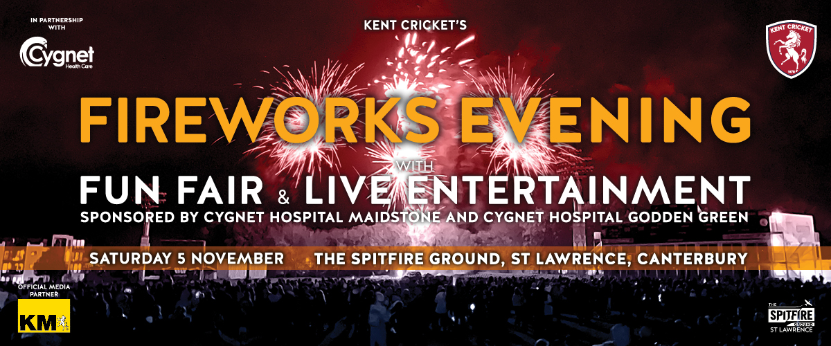 Kent Cricket Fireworks
