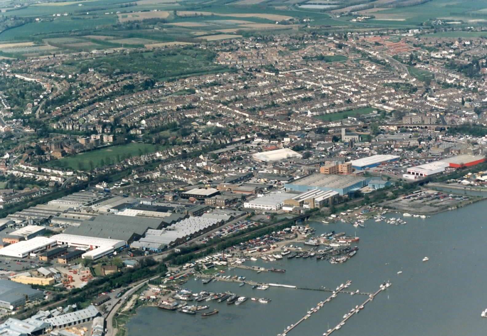 Strood from above in 1997