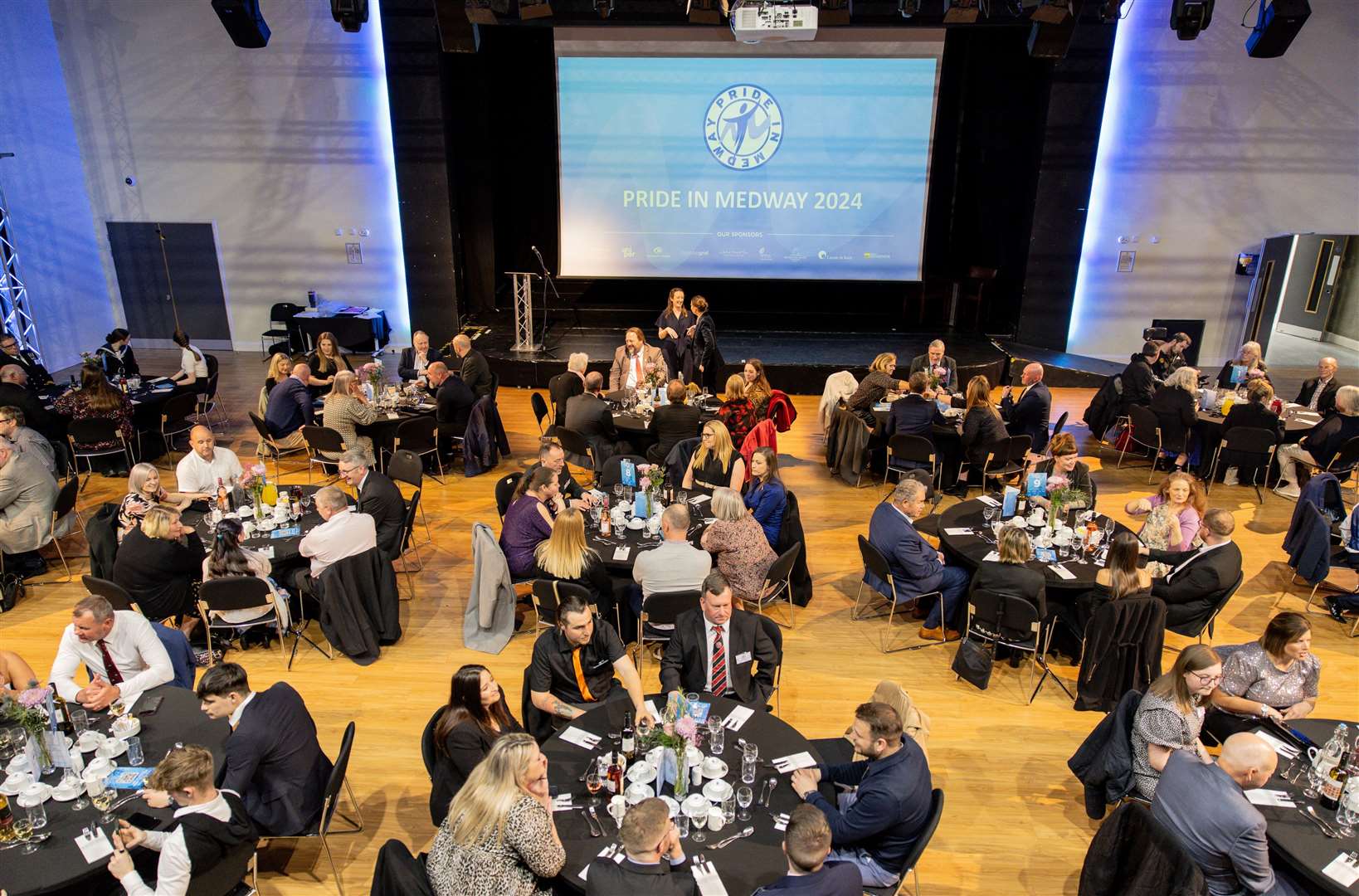 Pride in Medway Awards 2024 was held at Mid Kent College. Picture: Pillory Barn