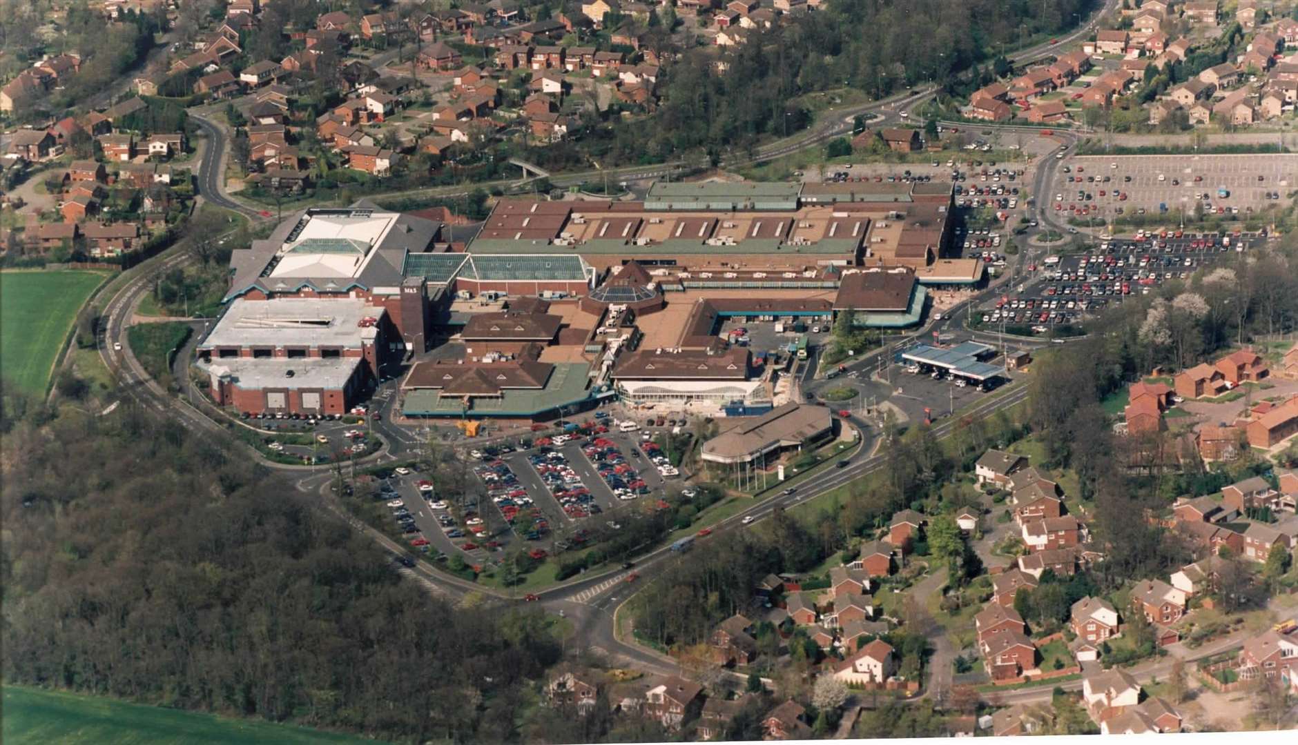 Hempstead Valley Shopping Centre in 1997