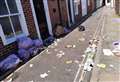 Students blamed for 'year of filth' in city street