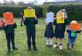 Children’s picnic protest over plans to use green for car park