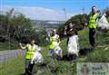 Police cadets clean town and countryside