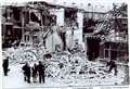 Wartime pictures show air raid devastation
