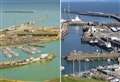 Pictures show dramatic changes to iconic docks