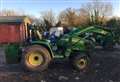 Brazen thieves escape down bridleway on stolen tractor