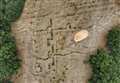 Aerial photos reveal hidden WWI trenches in Kent