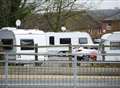Travellers remain in car park 