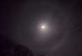 ‘Halo’ moon spotted in the skies