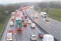 Severe delays on motorway after emergency services called to crash