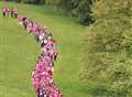 Kent's first Pink Ribbonwalk attracts hundreds