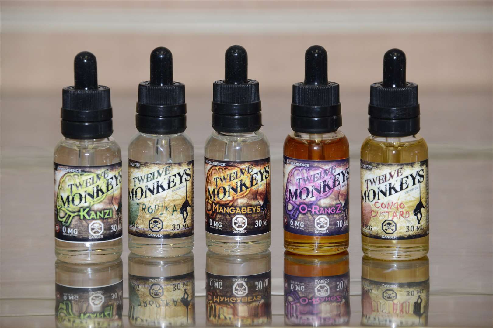 The e-liquids have come in various flavours over the years