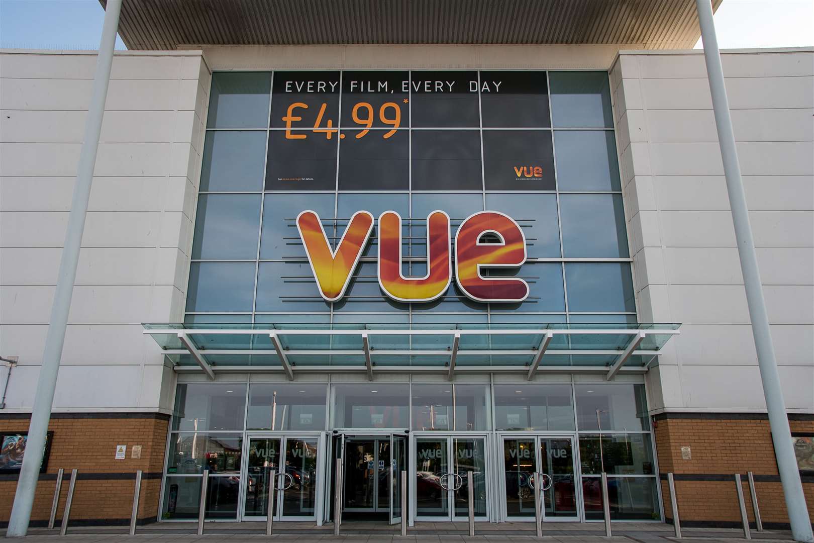 The Vue multiplex cinema at Westwood Cross in Thanet