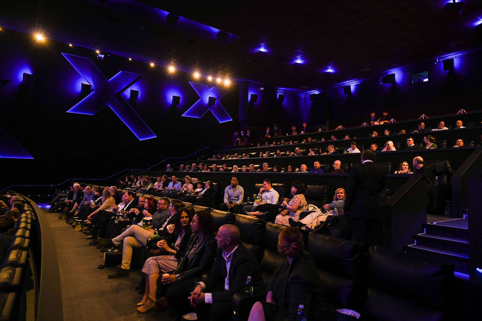 The audience in the plush X-Plus screen at Showcase Cinema de Lux Bluewater