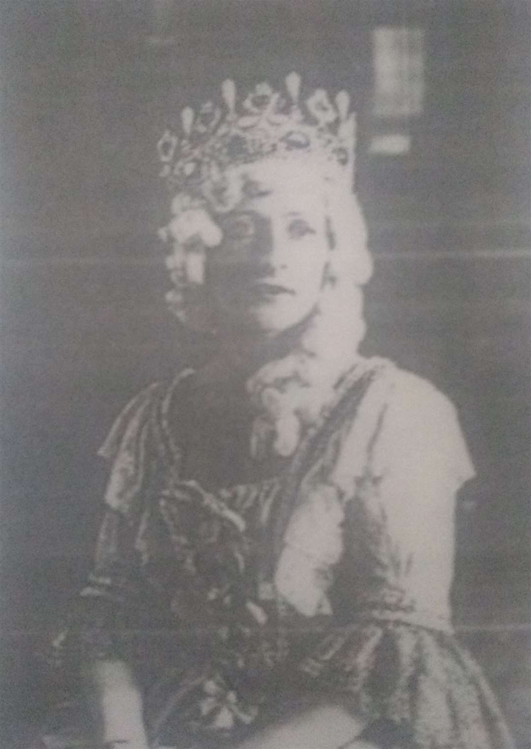 Miss Herne Bay Myrtle Fox led the parade in 1933