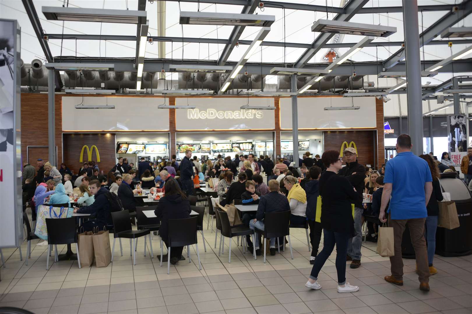 McDonald's was set to rejoin the Designer Outlet when the extension was built, but has not returned