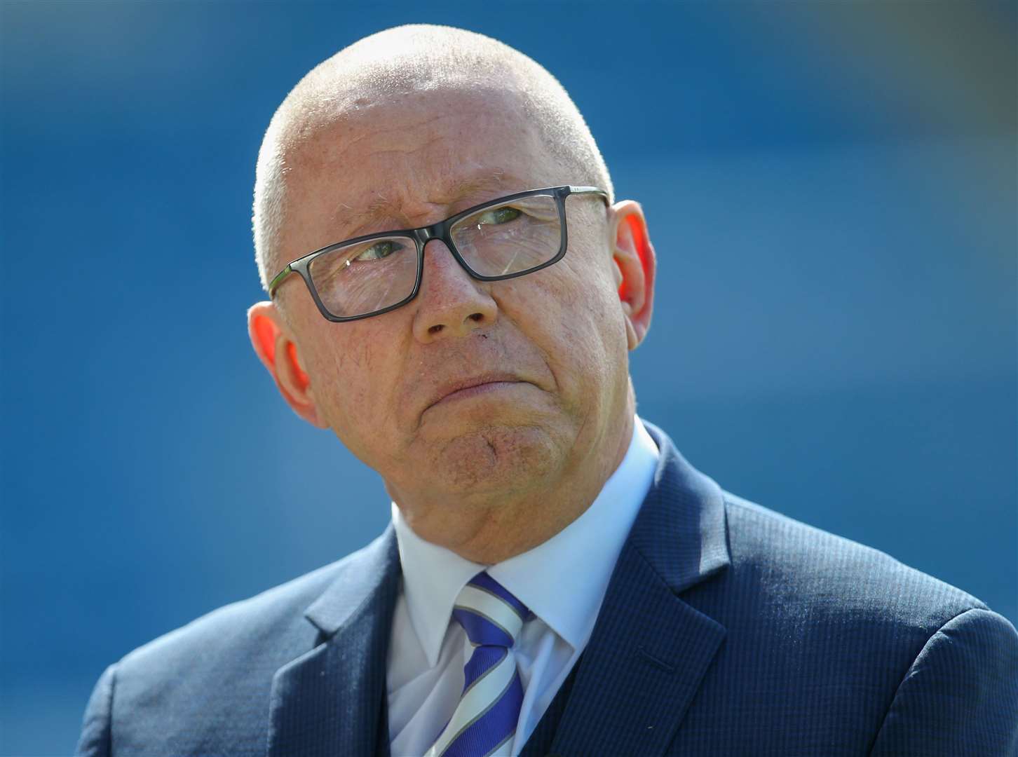 Chairman Paul Scally took a backseat at Gillingham in August