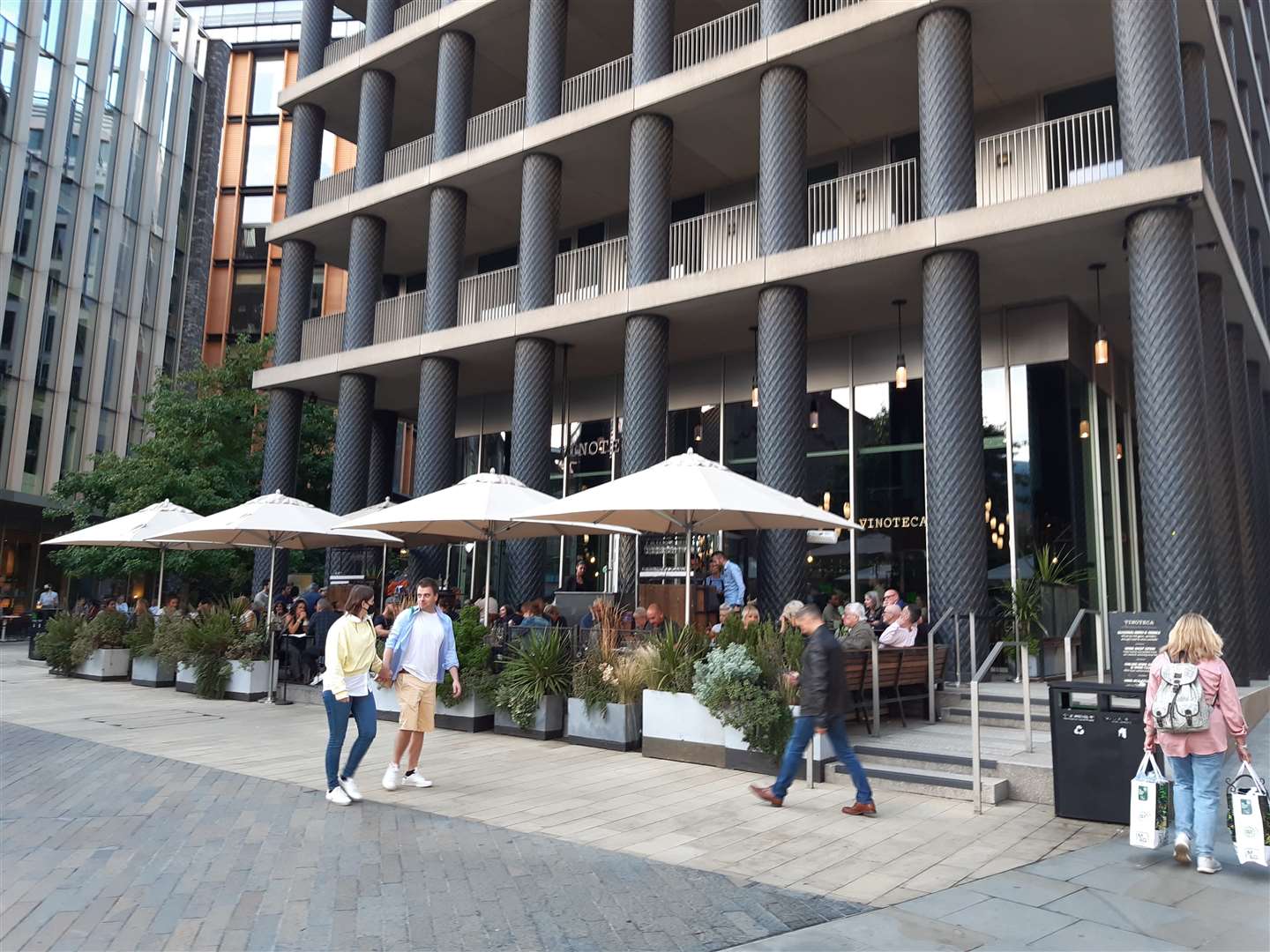 Vinoteca restaurant at Pancras Square