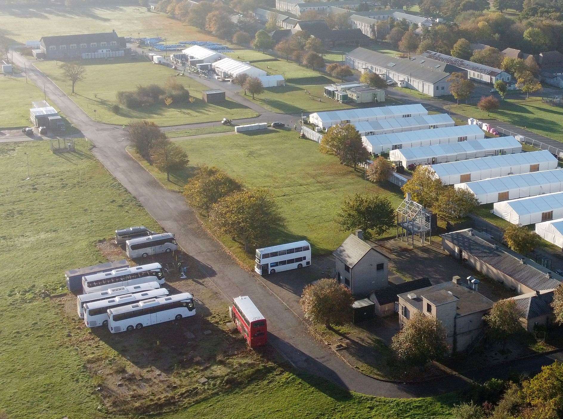 The Manston immigration short-term holding facility