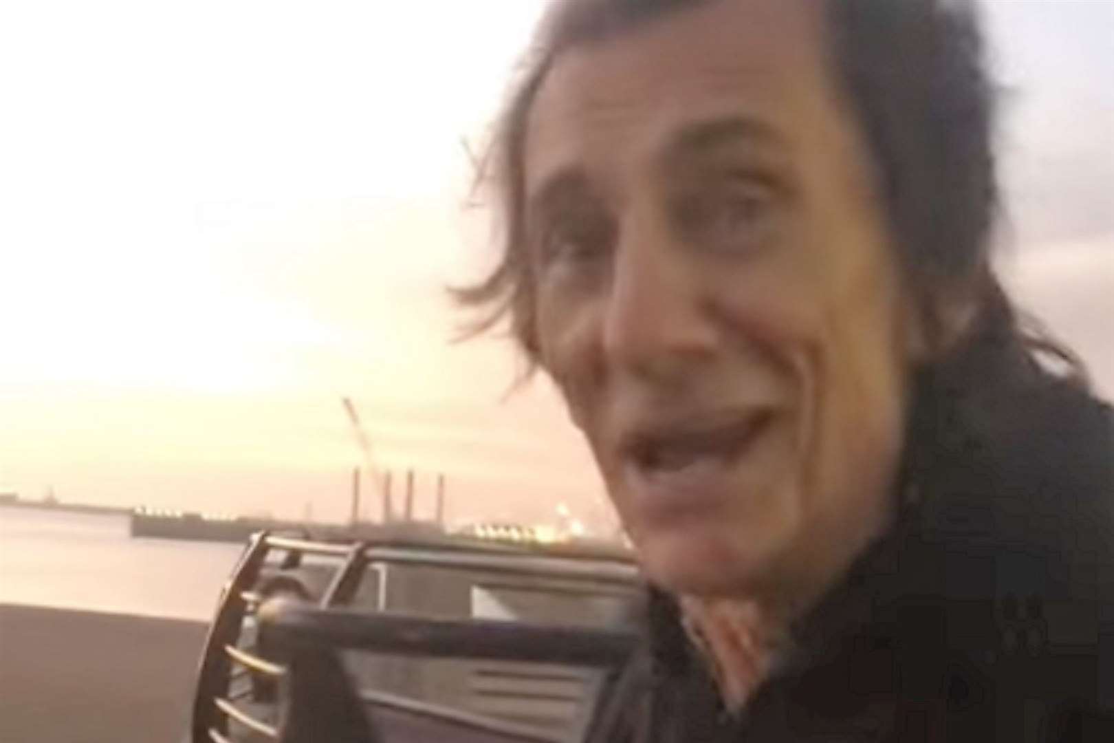 Ronnie Wood in Dover. Picture: Instagram / @ronniewoood (58953138)