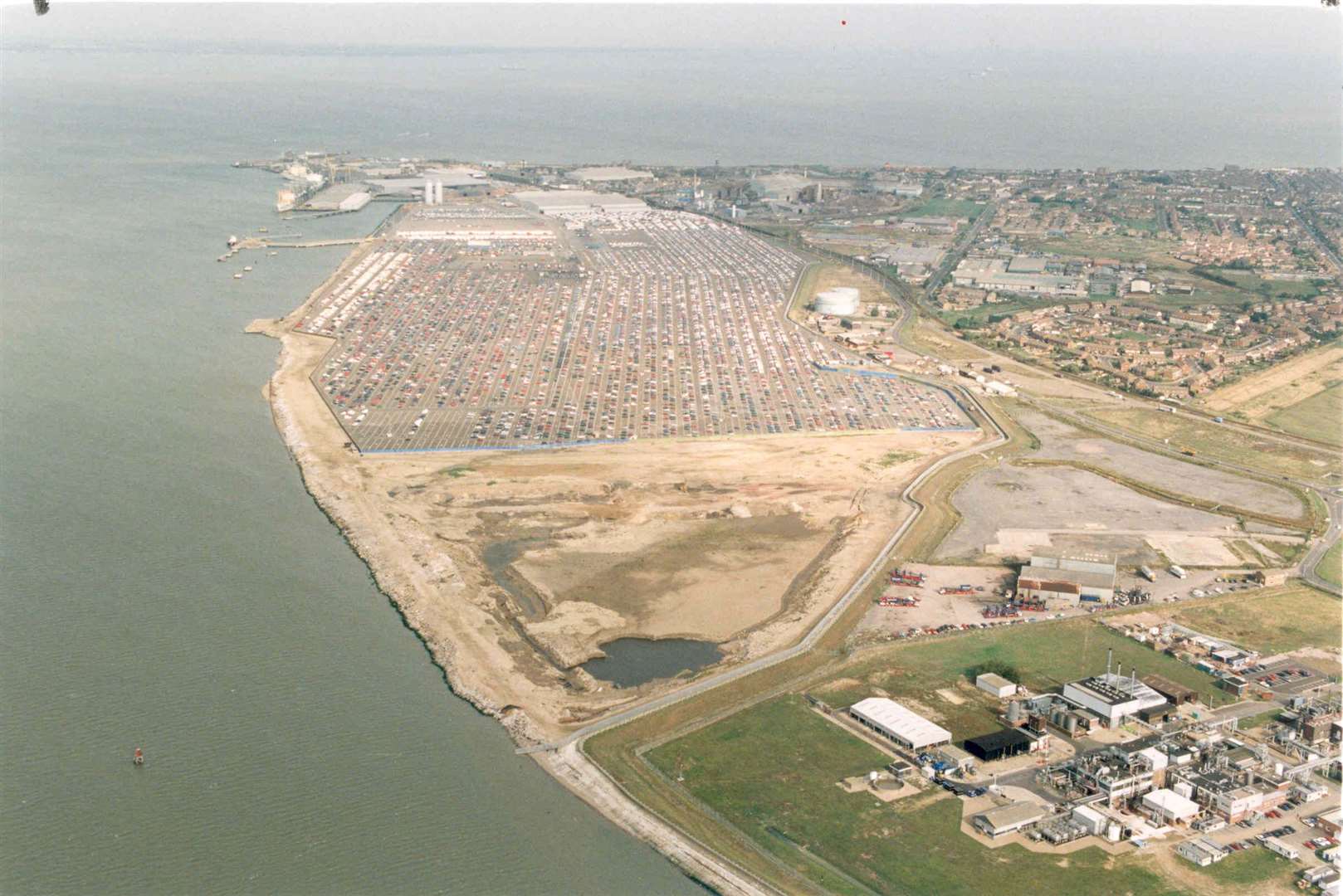 Lappel Bank, Sheerness, pictured in 1996
