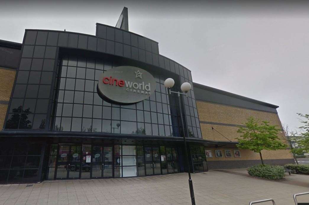 The Cineworld at Medway Valley Park in Rochester