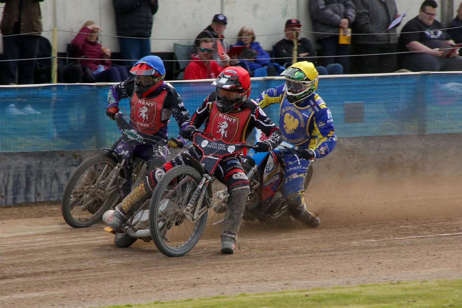 Kent Kings ran out 47-43 winners over Eastbourne Eagles in the NORA League Challenge on Sunday Picture: Niall Strudwick