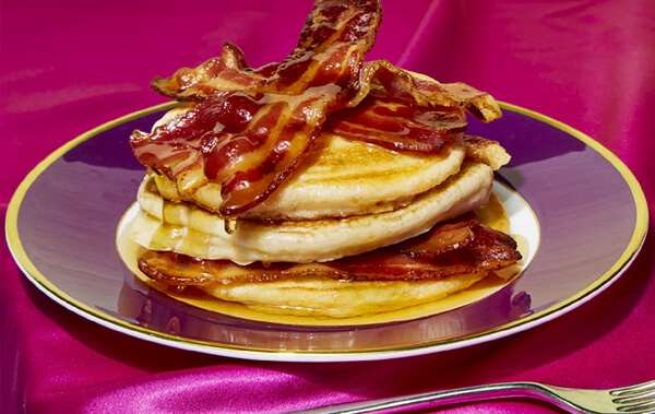 Megan McKenna: Pancakes with Crispy Bacon and Maple Syrup