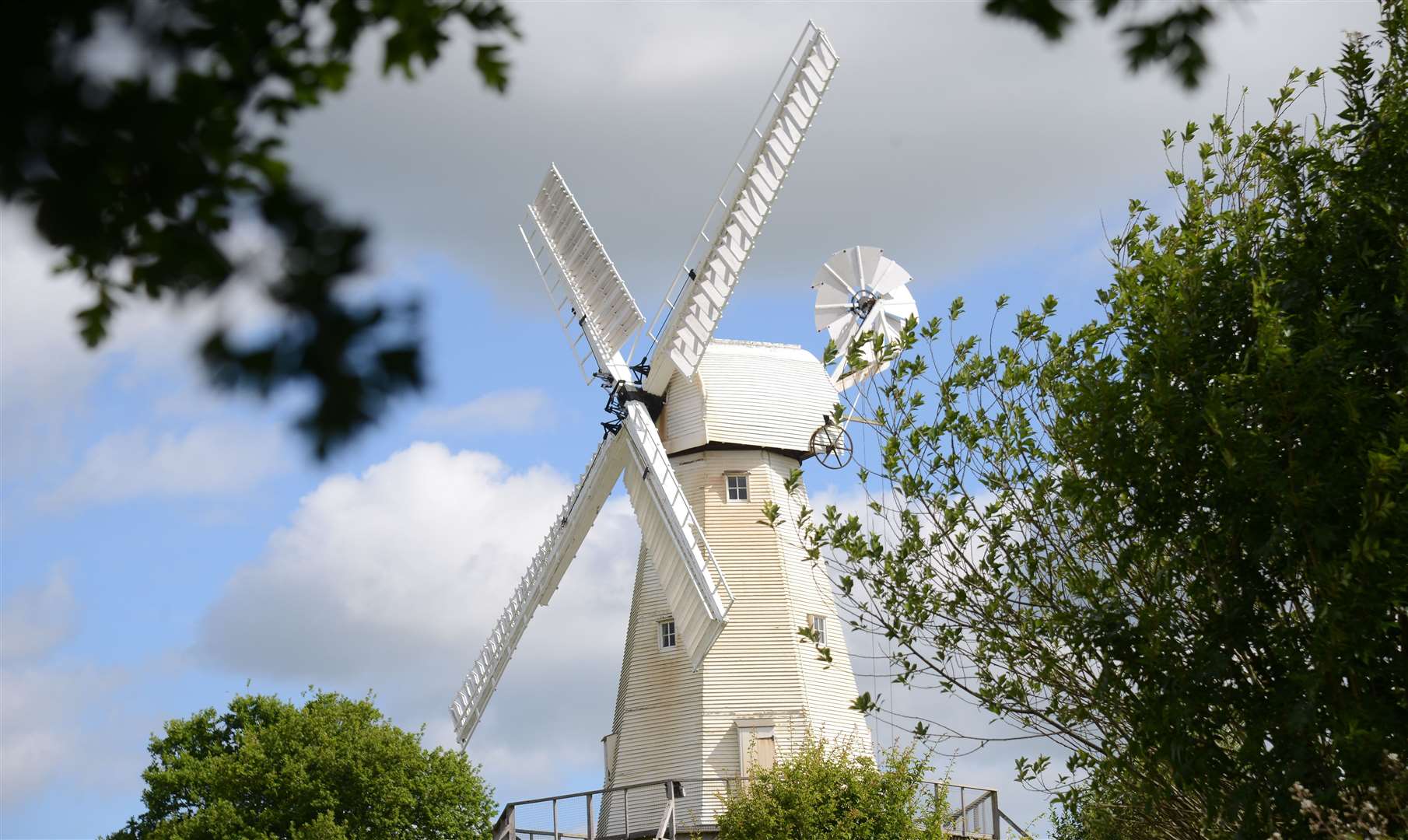 How Woodchurch Windmill looked in 2017