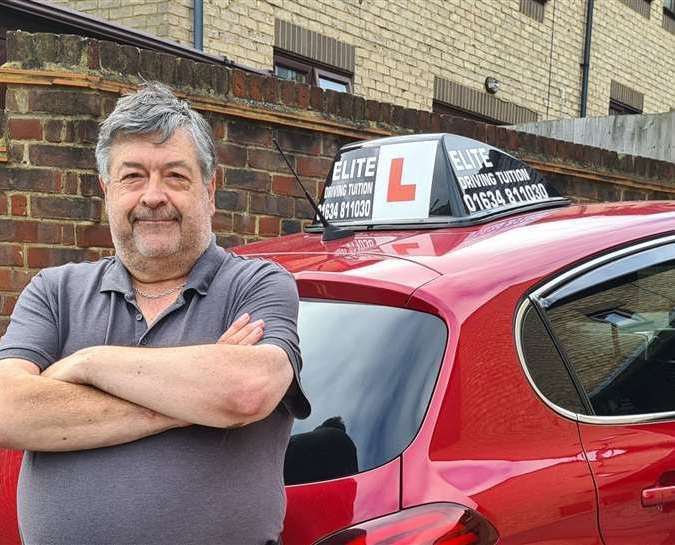 Driving instructor Jeremy Fox