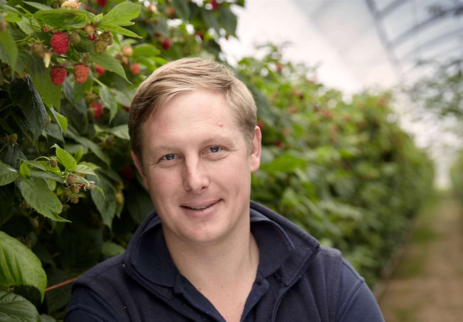 Oli Pascall is heading up an innovative sustainable farming project at Clock House Farm
