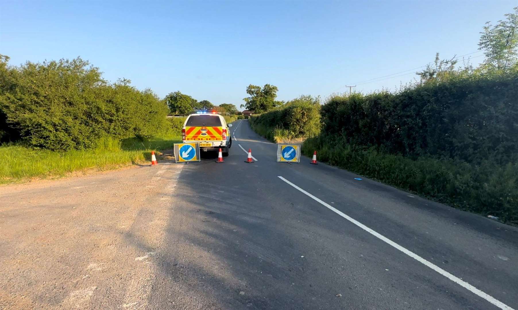 PC Simon Masterson, forensic collision investigator at Kent Police, told an inquest that faded road markings may have been a contributing factor in the crash. Picture: Josie Hannett / BBC