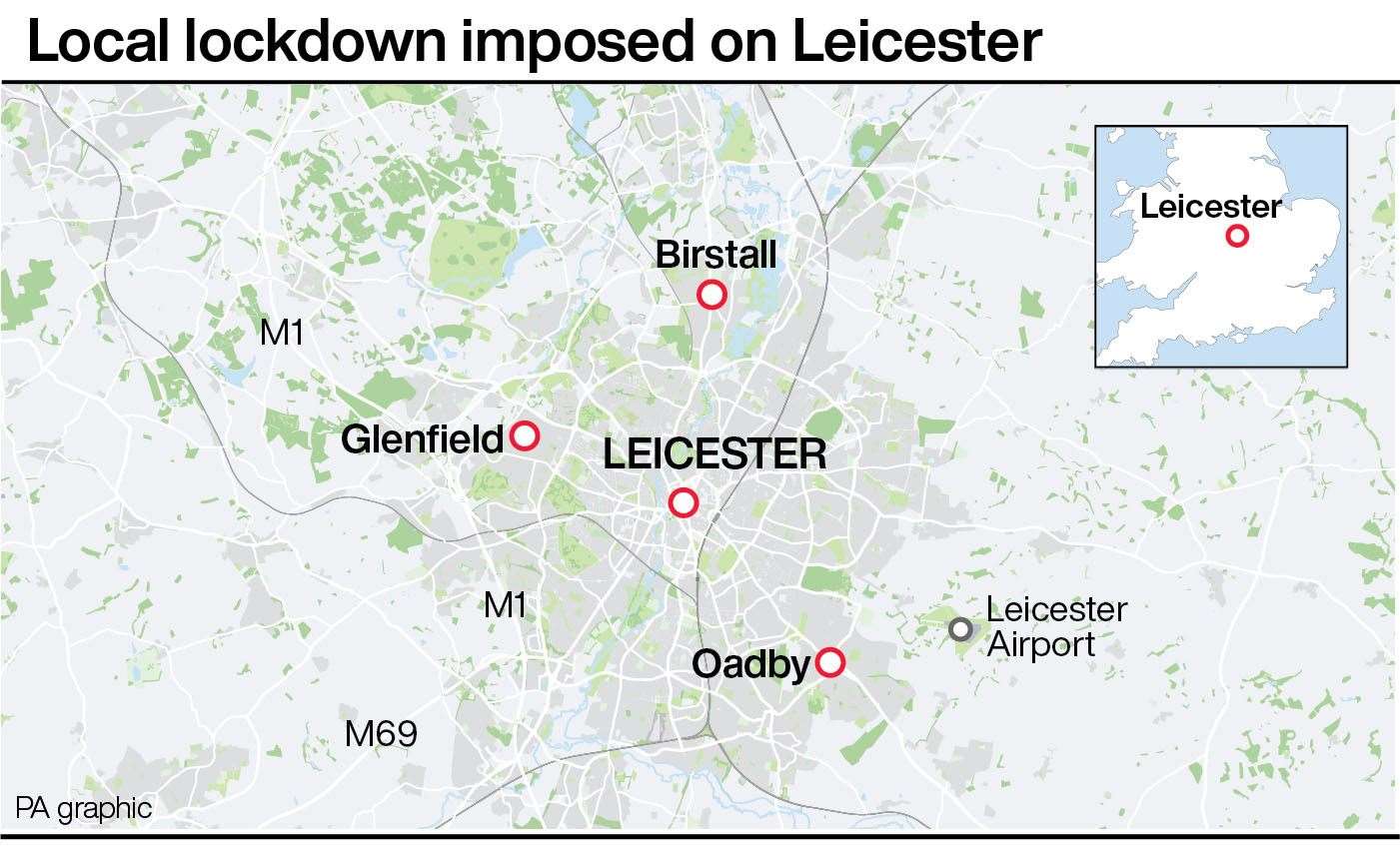 Leicester lockdown: City 'must stick together' after coronavirus surge