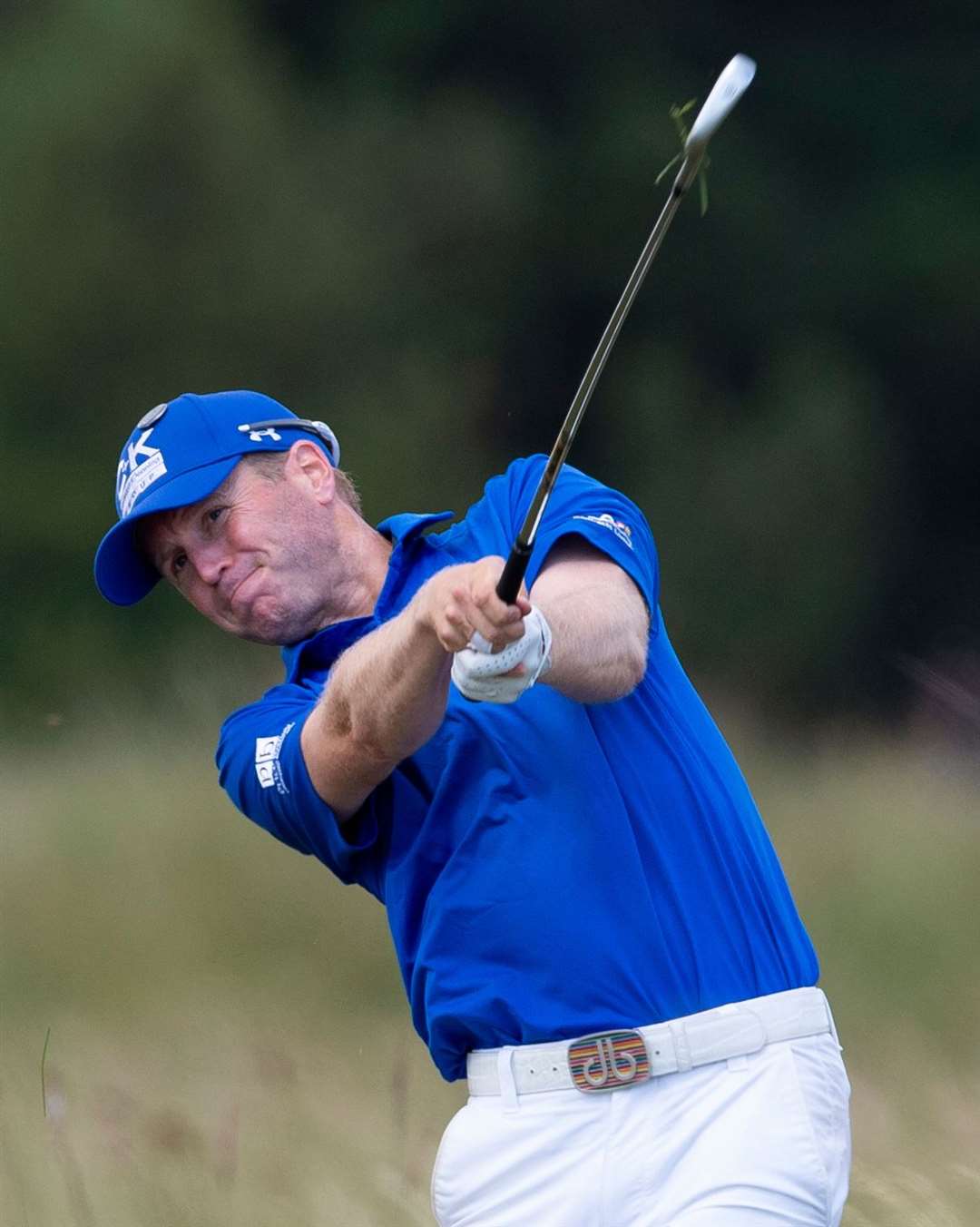 Matt Ford finished his two rounds at St Andrews three over par. Picture: Ady Kerry