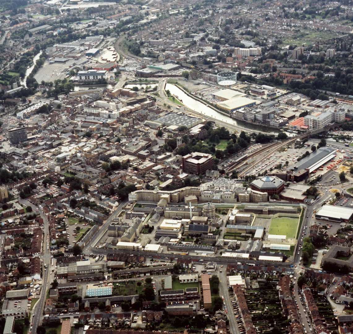 Maidstone town centre, 1995