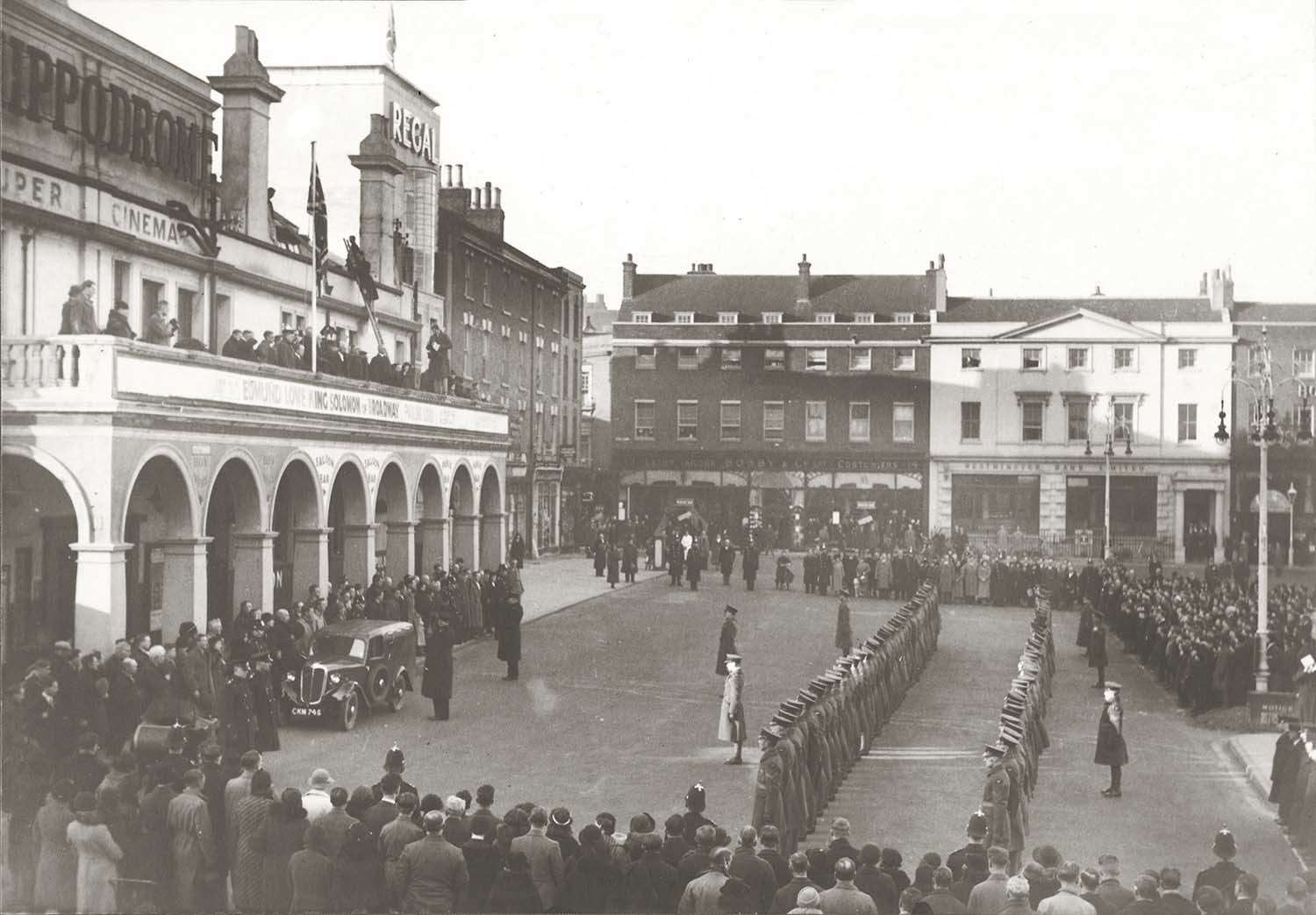 An event outside the Hippodrome, with the Regal cinema next door. Picture: MargateLocalHistory.co.uk