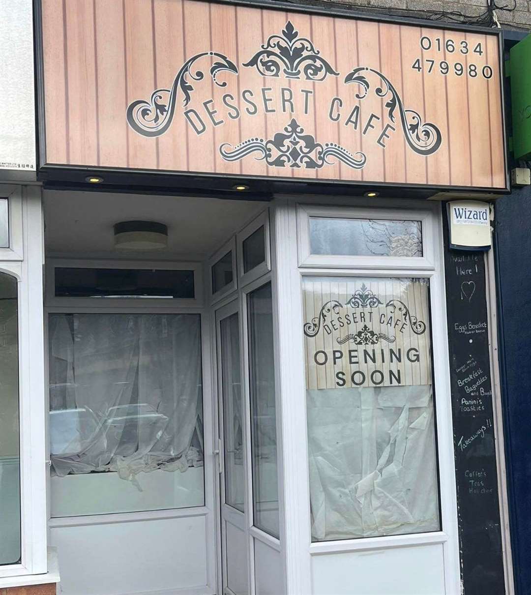 The Dessert Cafe is set to open later this month in Walderslade Road, Walderslade Village. Picture: Malinder Walia
