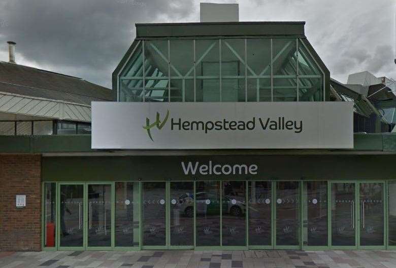Hempstead Valley Shopping Centre.