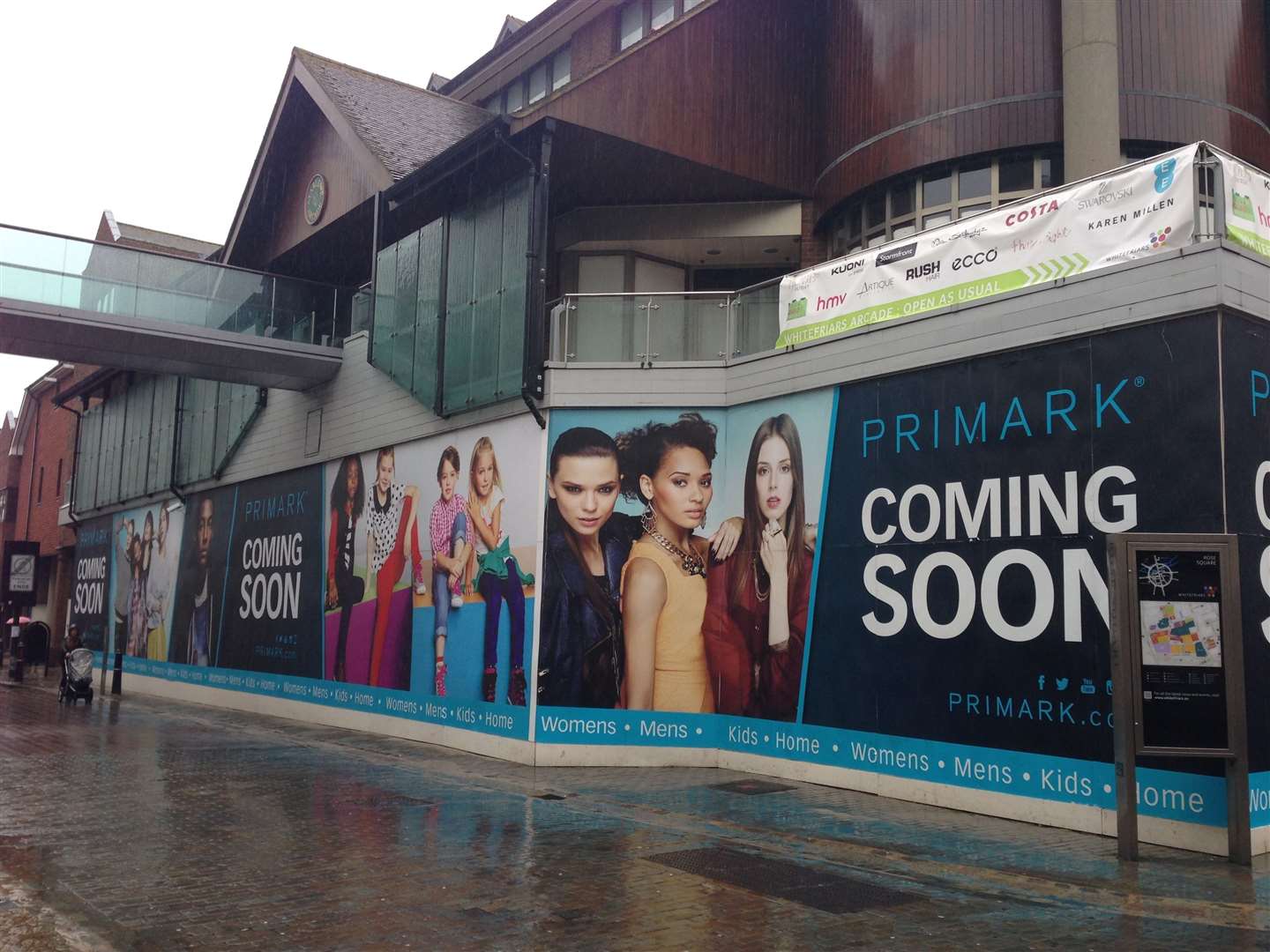 The new Primark store opens in Whitefriars in 2014