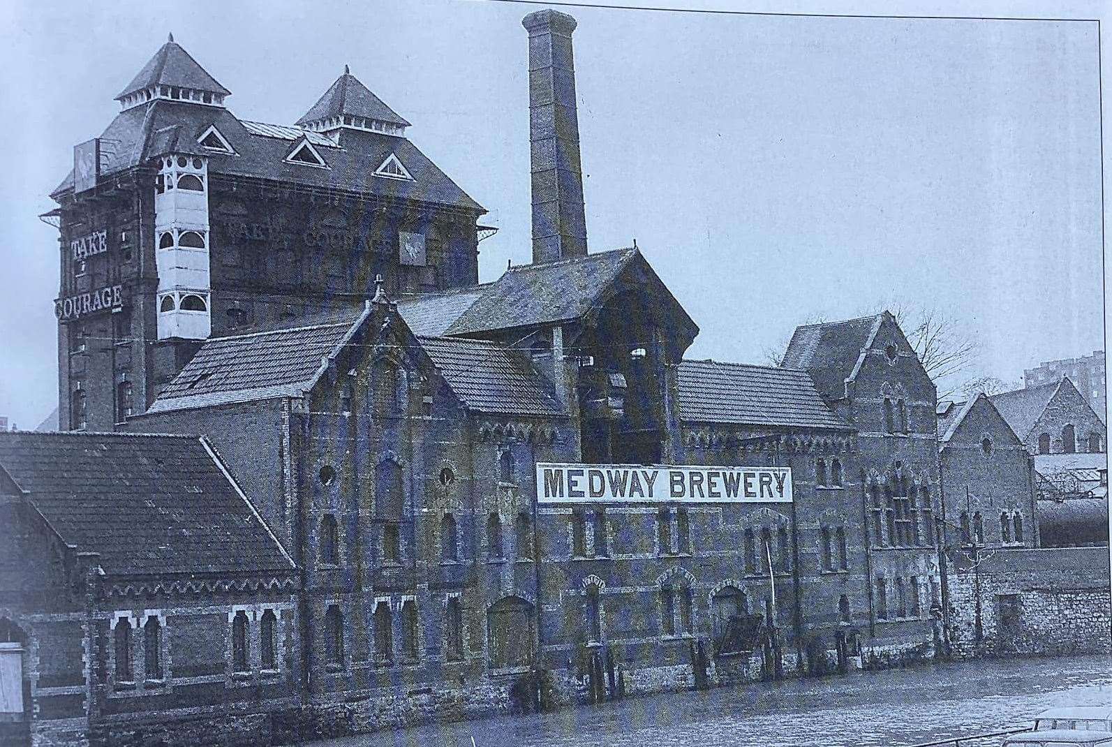 The Medway Brewery finally closed in 1974