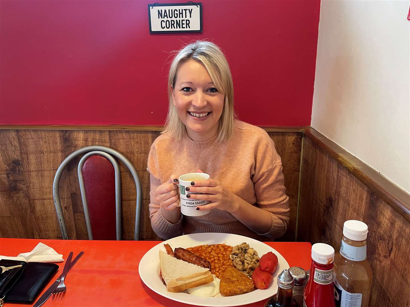 Reviewer Claire McWethy sampled breakfast at the Tuck Inn in Newington