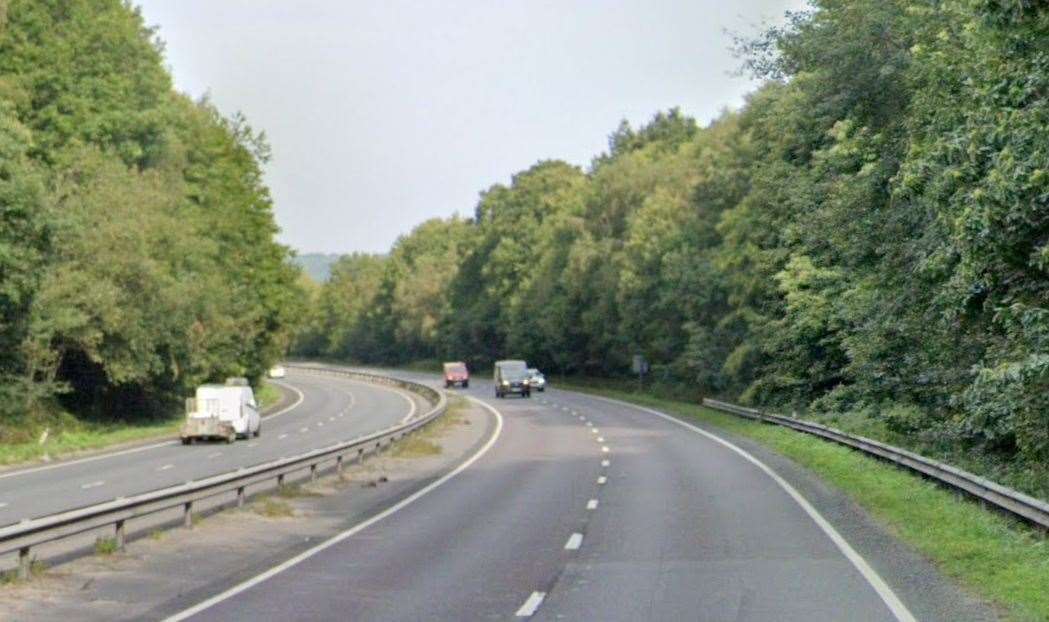 The Sevenoaks Bypass. Picture: Google Maps