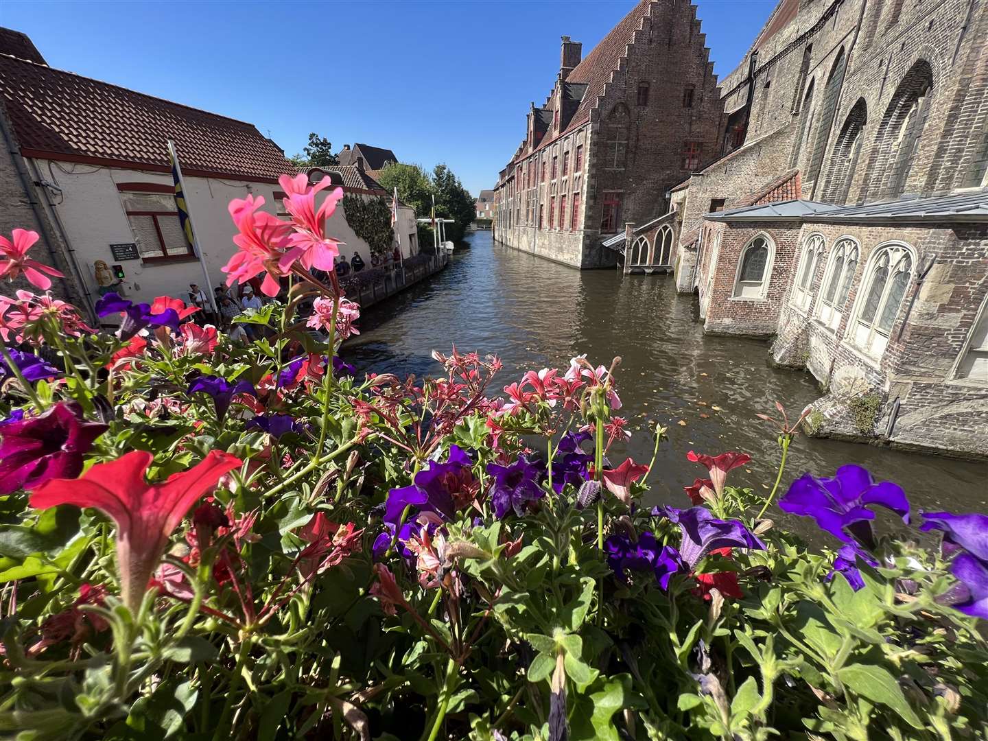 Bruges with its many picturesque canals and small bridges is is known as the Venice of the North. All pictures by Barry Goodwin