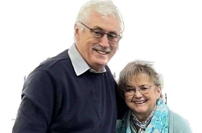 Shelagh Oates and husband of almost 50 years, Bobby