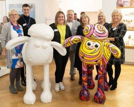 Fifty sculptures designed by different artists will be placed in and around the town centre