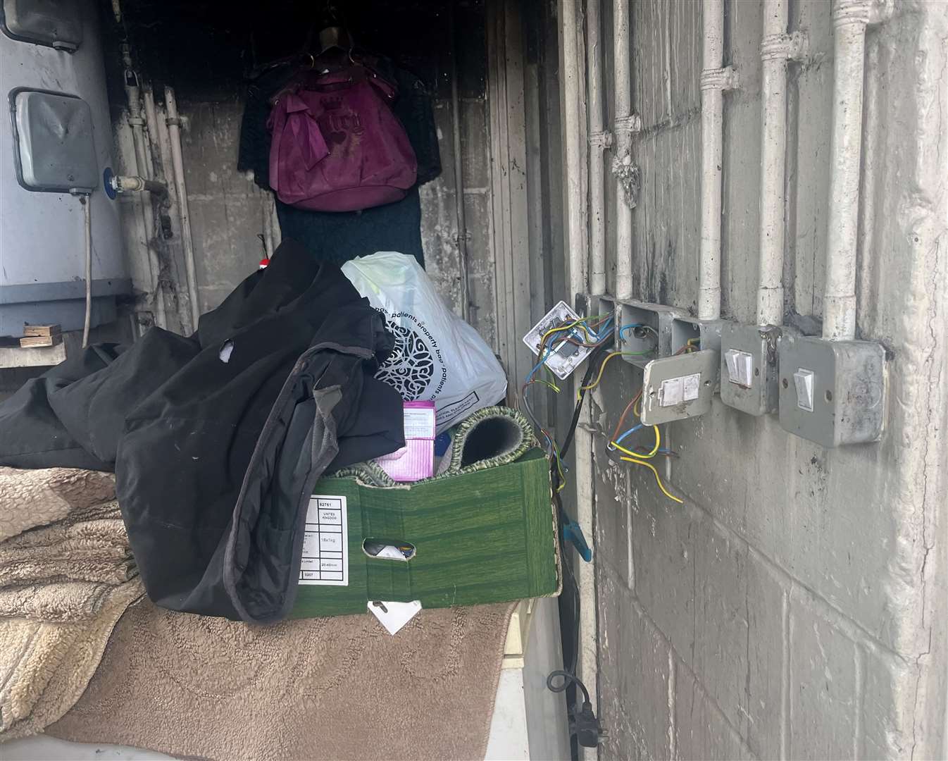 The current state of Betsy and Charlie's shed